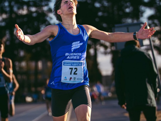 Podios olavarrienses en el Nacional de atletismo